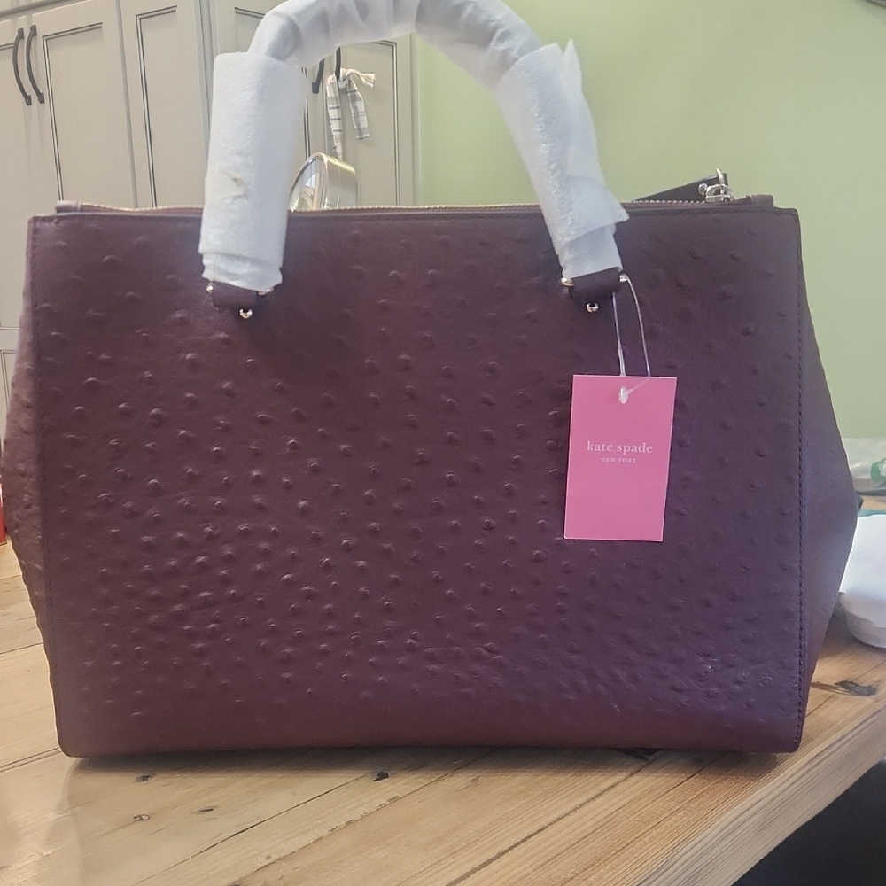 Kate Spade Deep Purple Satchel